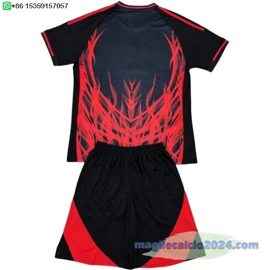 speciale Set Completo Bambino Benfica 2024 2025 Nero Rosso Poco Prezzo