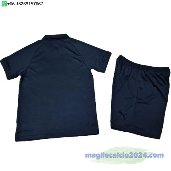 speciale Set Completo Bambino Marsella 2024 2025 Nero Poco Prezzo