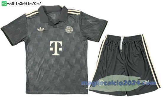 speciale Set Completo Uomo Bayern Monaco 2024 2025 Grigio Poco Prezzo