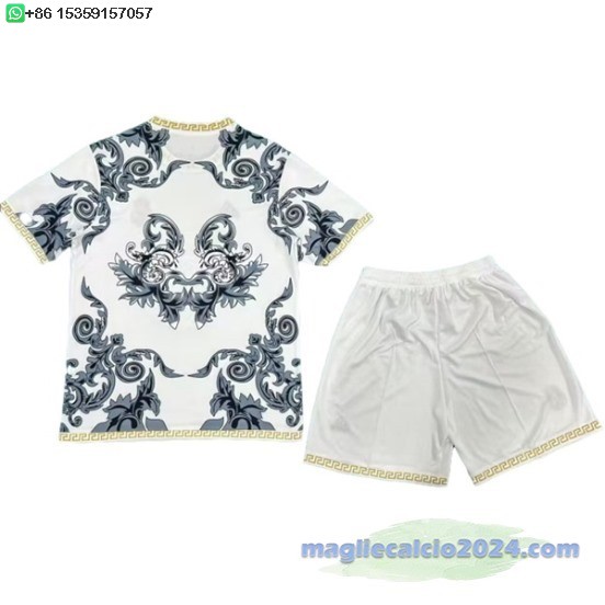 speciale Set Completo Uomo Real Madrid 2025 2026 Bianco Nero Poco Prezzo