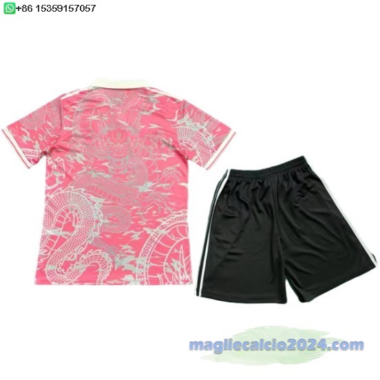 speciale Set Completo Uomo Real Madrid 2025 2026 Rosa Nero Poco Prezzo