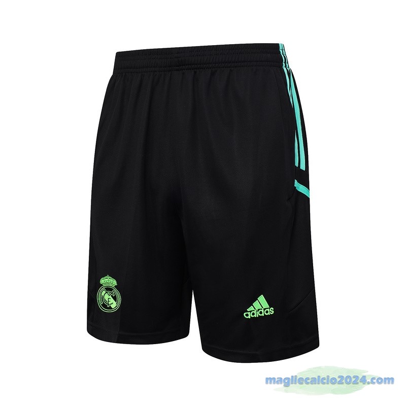 Formazione Pantaloni Real Madrid 2023 2024 Nero Verde Poco Prezzo