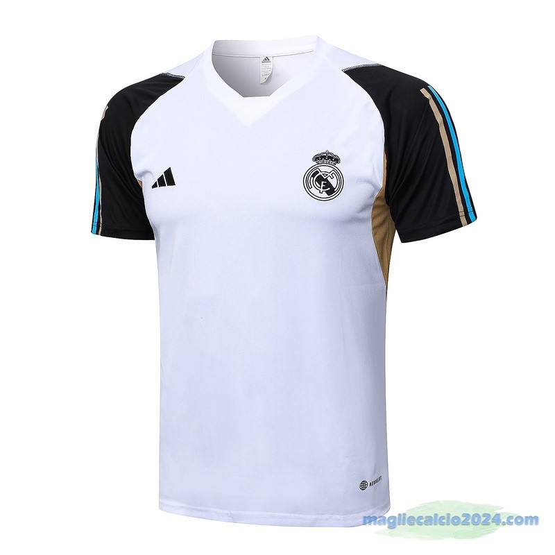 Formazione Real Madrid 2023 2024 Bianco Giallo Nero Poco Prezzo