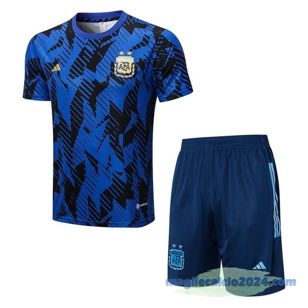 Formazione Set Completo Argentina 2022 Azul Navy Poco Prezzo