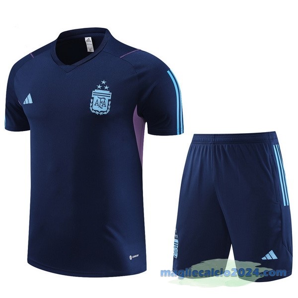 Formazione Set Completo Argentina 2023 Azul II Navy Poco Prezzo