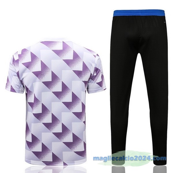 Formazione Set Completo Real Madrid 2022 2023 Bianco Purpureo Nero Poco Prezzo