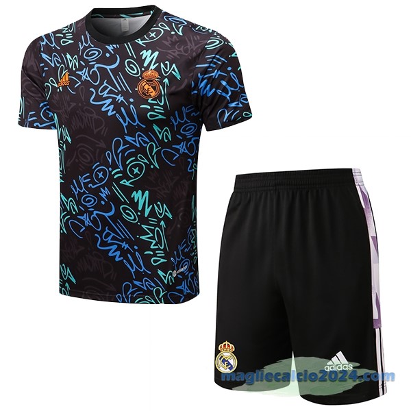 Formazione Set Completo Real Madrid 2022 2023 Nero II Verde Poco Prezzo