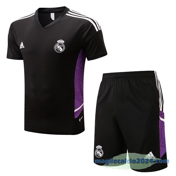 Formazione Set Completo Real Madrid 2022 2023 Nero Poco Prezzo