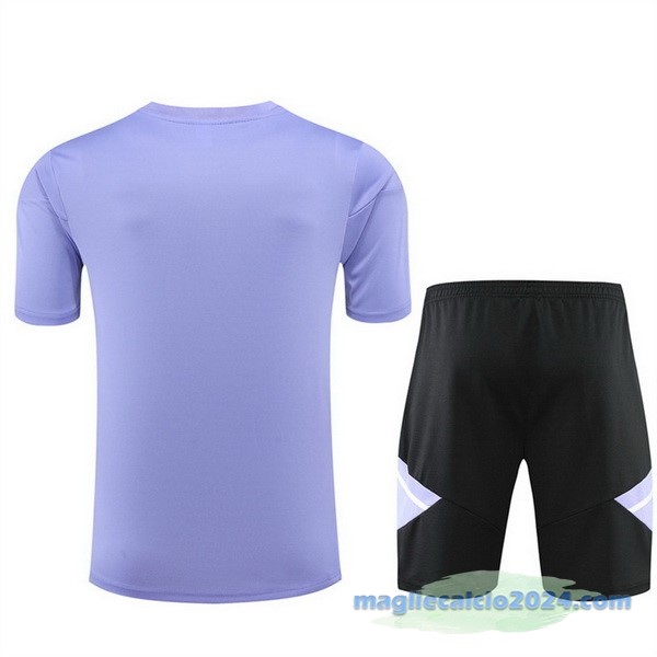 Formazione Set Completo Real Madrid 2022 2023 Purpureo I Bianco Nero Poco Prezzo