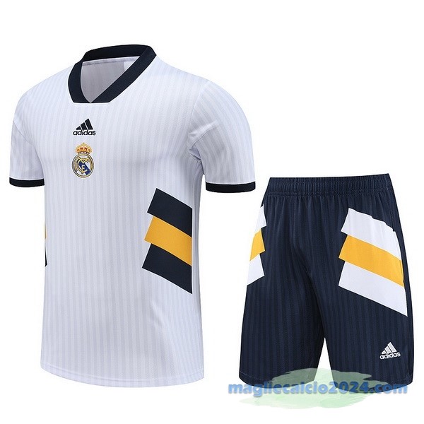 Formazione Set Completo Real Madrid 2023 2024 Bianco Azul Navy Poco Prezzo