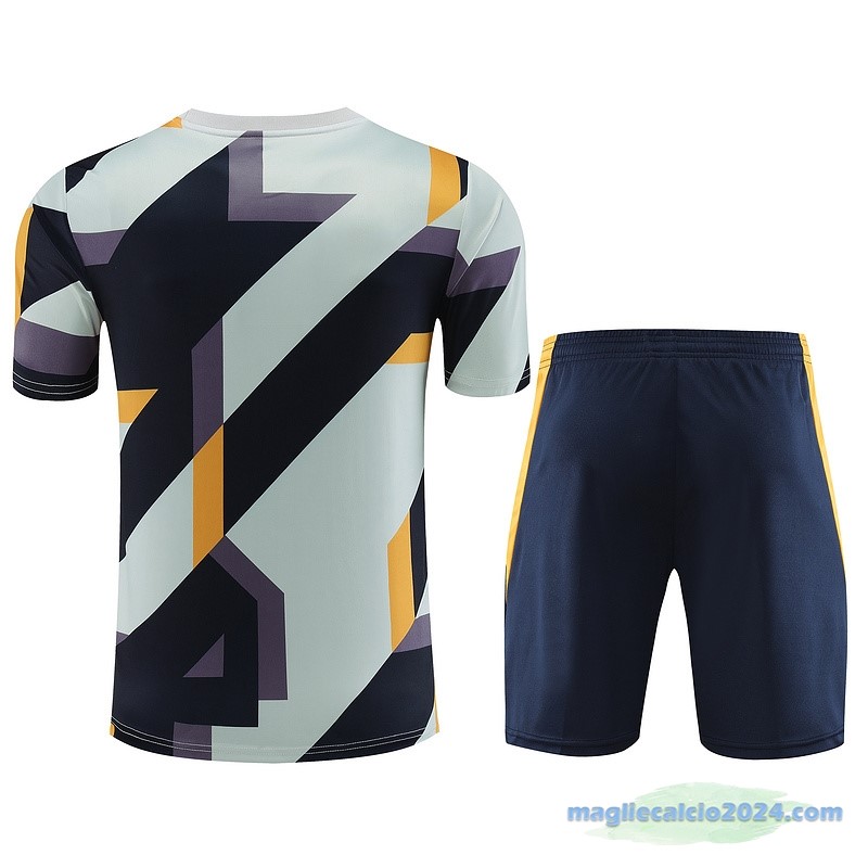 Formazione Set Completo Real Madrid 2023 2024 Grigio Purpureo Azul Poco Prezzo