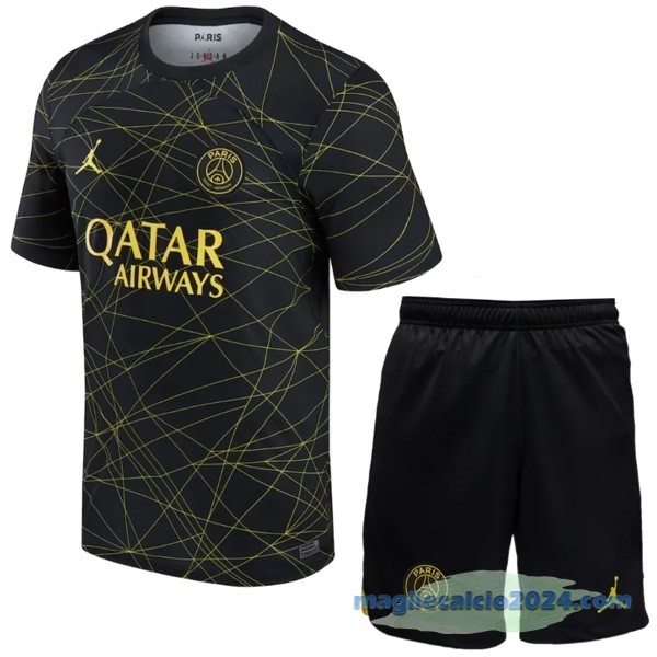 Fourth Conjunto De Bambino Paris Saint Germain 2022 2023 Nero Poco Prezzo
