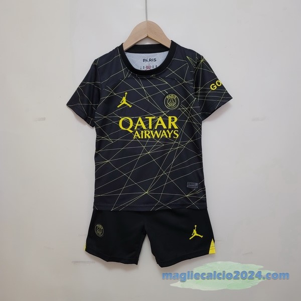 Fourth Conjunto De Bambino Paris Saint Germain 2022 2023 Nero Poco Prezzo