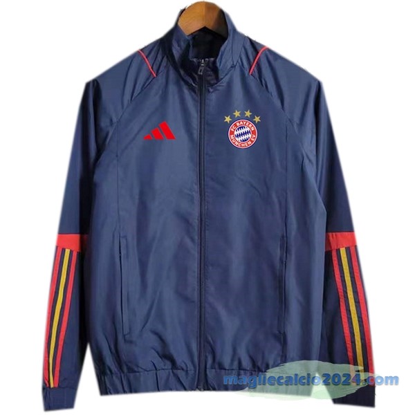 Giacca A vento Bayern Múnich 2023 2024 Azul Navy Poco Prezzo