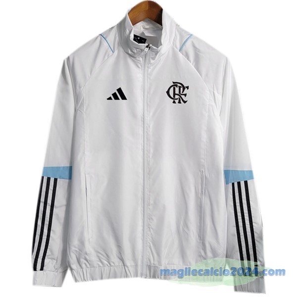Giacca A vento Flamengo 2023 2024 Bianco Poco Prezzo