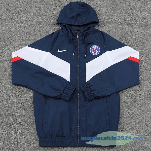 Giacca A vento Paris Saint Germain 2022 2023 Azul Bianco Poco Prezzo