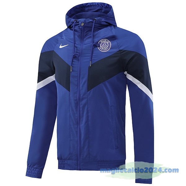 Giacca A vento Paris Saint Germain 2022 2023 Azul Nero Bianco Poco Prezzo