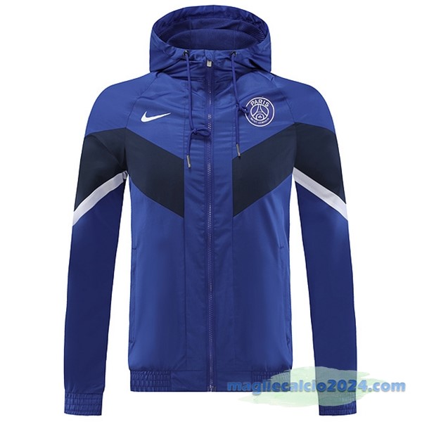 Giacca A vento Paris Saint Germain 2022 2023 Azul Nero Bianco Poco Prezzo
