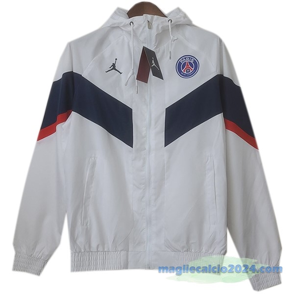 Giacca A vento Paris Saint Germain 2022 2023 Bianco Poco Prezzo