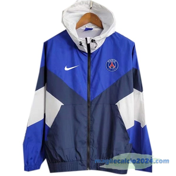 Giacca A vento Paris Saint Germain 2023 2024 Azul Bianco Poco Prezzo