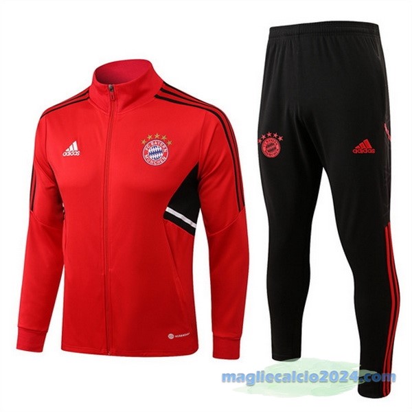 Giacca Bayern Múnich 2022 2023 Rosso I Nero Poco Prezzo