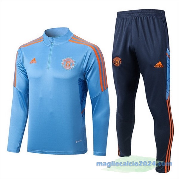 Giacca Manchester United 2022 2023 Azul Poco Prezzo