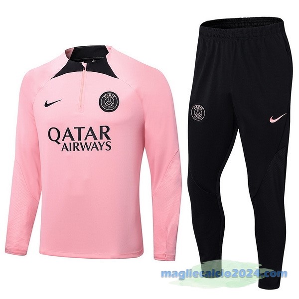 Giacca Paris Saint Germain 2022 2023 Rosa Nero Poco Prezzo