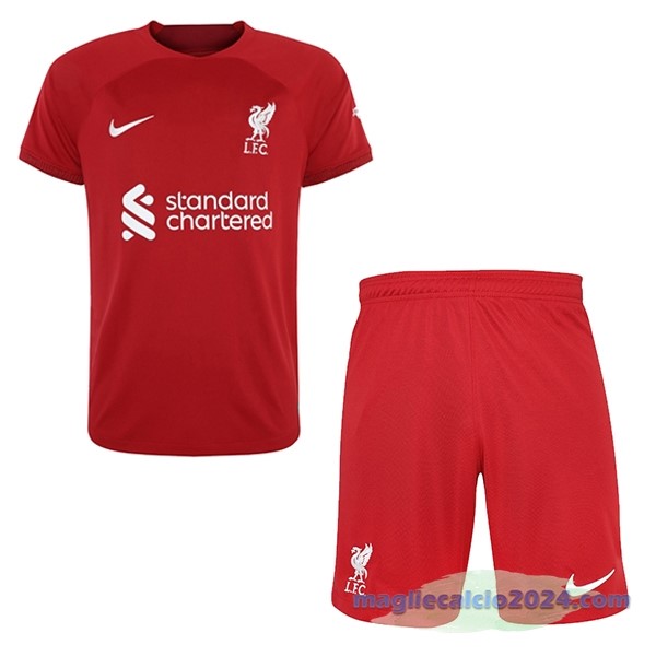 Prima Conjunto De Bambino Liverpool 2022 2023 Rosso Poco Prezzo