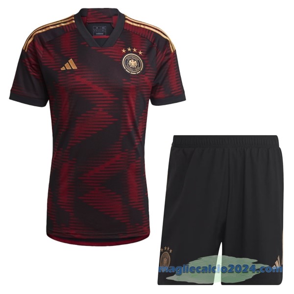 Seconda Conjunto De Bambino Germania 2022 Rosso Poco Prezzo