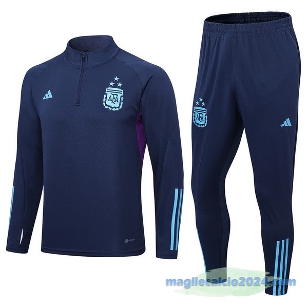 Set Completo Sudadera Formazione Argentina 2022 Azul I Navy Poco Prezzo