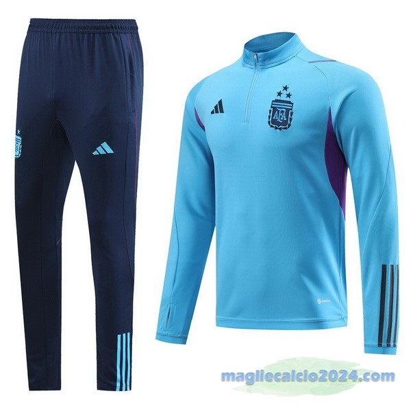Set Completo Sudadera Formazione Argentina 2022 I Azul Poco Prezzo