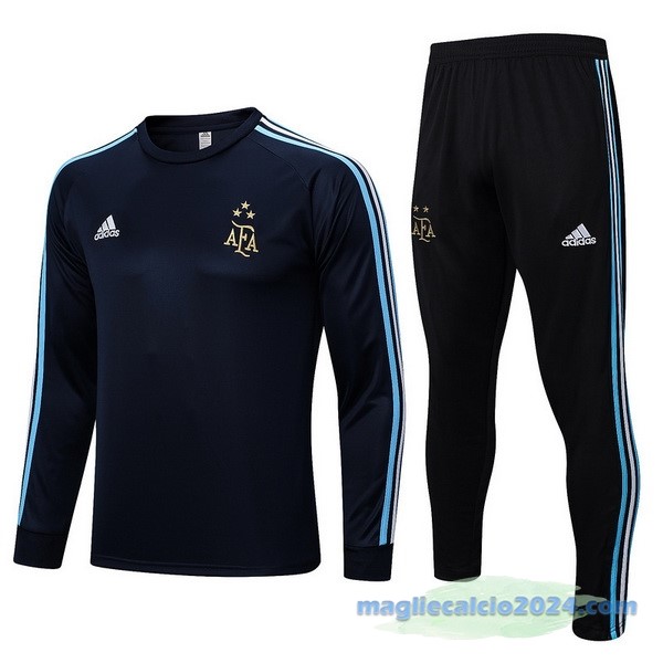 Set Completo Sudadera Formazione Argentina 2023 Azul I Navy Poco Prezzo
