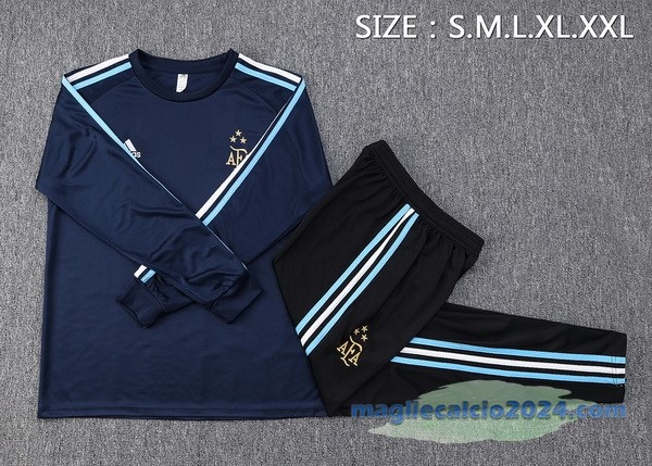 Set Completo Sudadera Formazione Argentina 2023 Azul I Navy Poco Prezzo