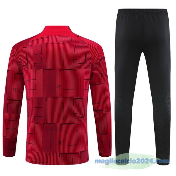 Set Completo Sudadera Formazione Bambino Liverpool 2022 2023 Rosso I Nero Poco Prezzo