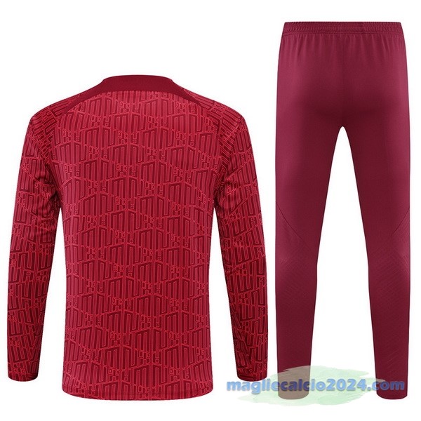 Set Completo Sudadera Formazione Bambino Liverpool 2022 2023 Rosso Poco Prezzo