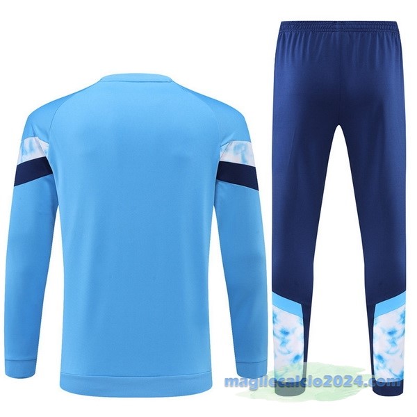 Set Completo Sudadera Formazione Marsella 2022 2023 II Azul Poco Prezzo
