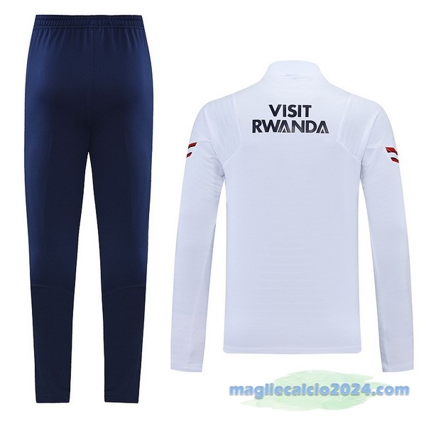 Set Completo Sudadera Formazione Paris Saint Germain 2022 2023 Azul Bianco Poco Prezzo