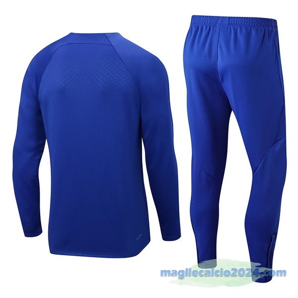 Set Completo Sudadera Formazione Paris Saint Germain 2022 2023 Azul Poco Prezzo