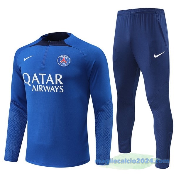 Set Completo Sudadera Formazione Paris Saint Germain 2022 2023 I Azul Poco Prezzo