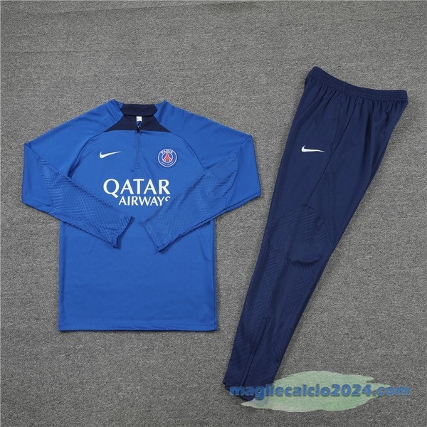 Set Completo Sudadera Formazione Paris Saint Germain 2022 2023 I Azul Poco Prezzo