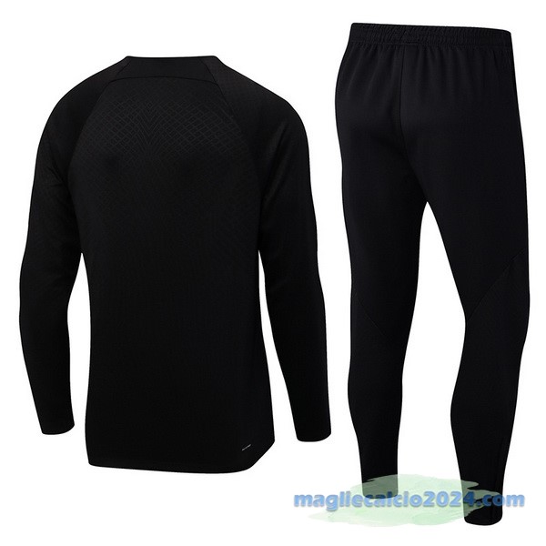 Set Completo Sudadera Formazione Paris Saint Germain 2022 2023 Nero I Giallo Poco Prezzo