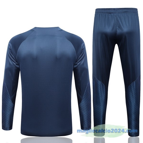 Set Completo Sudadera Formazione Paris Saint Germain 2023 2024 Azul Navy Poco Prezzo