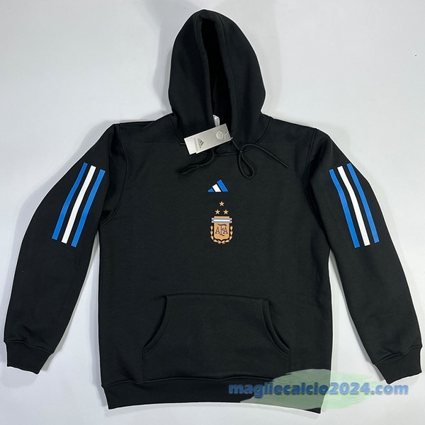 Sudaderas Con Capucha Argentina 2023 II Nero Poco Prezzo