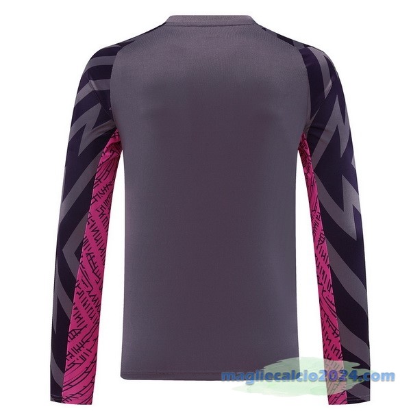 Thailandia Portiere Manica lunga Manchester City 2023 2024 Purpureo Poco Prezzo