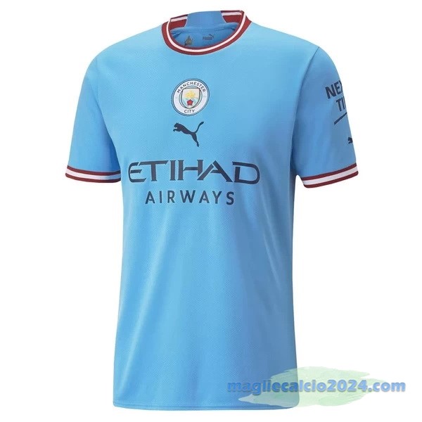 Thailandia Prima Maglia Manchester City 2022 2023 Azul Poco Prezzo