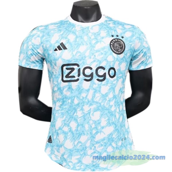 Thailandia Speciale Giocatori Maglia Ajax 2023 2024 II Azul Poco Prezzo
