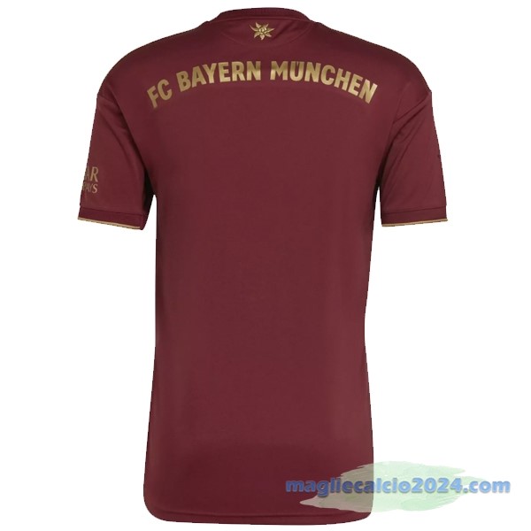Thailandia Speciale Giocatori Maglia Bayern Múnich 2022 2023 Borgogna Poco Prezzo