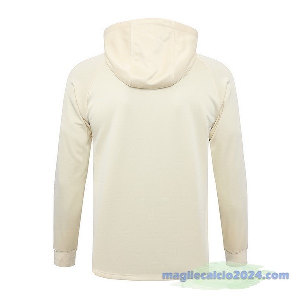 Felpa Cappuccio Paris Saint Germain 2023 2024 Giallo Nero Poco Prezzo