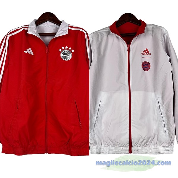 Giacca a vento Bayern Múnich 2023 2024 Rosso I Bianco Poco Prezzo