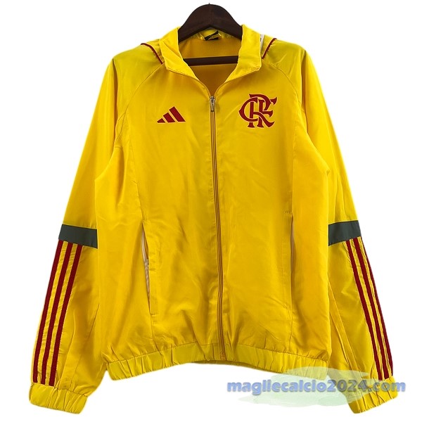 Giacca a vento Flamengo 2023 2024 Giallo Poco Prezzo